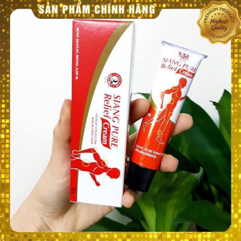 [CHÍNH HÃNG] CAO NÓNG XOA BÓP SIANG PURE Relief Cream Thái Lan