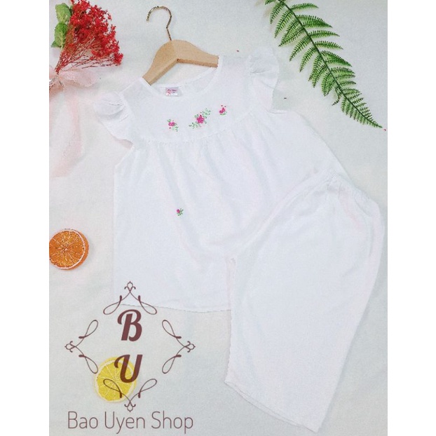 HÀNG ĐẶT  Bộ Tole Bé Gái thêu tay thủ công