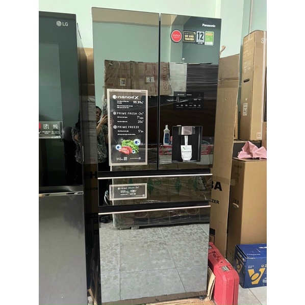 Tủ lạnh Panasonic 540 lít NR-YW590YMMV.MODEL2022