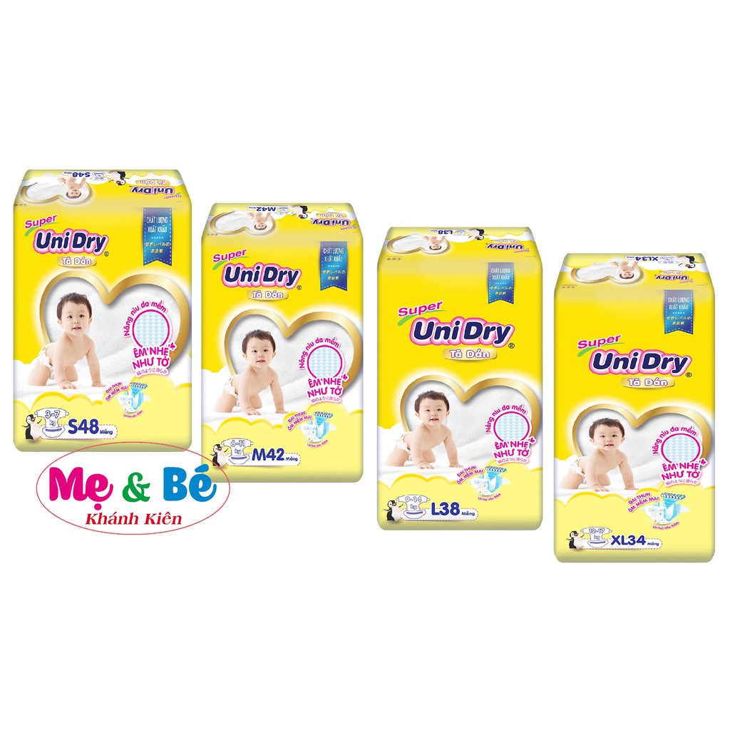 TÃ DÁN UNIDRY UNIDRY G6+ MẪU MỚI SIZE S48/M42/L38/XL34