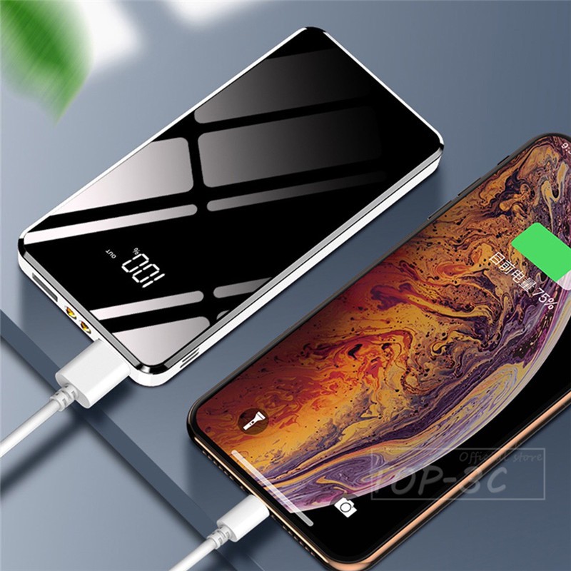 Sạc Dự Phòng 20000MAH Hỗ Trợ Sạc Nhanh An Toàn Tiện Gọn Dung Lượng Pin Lớn