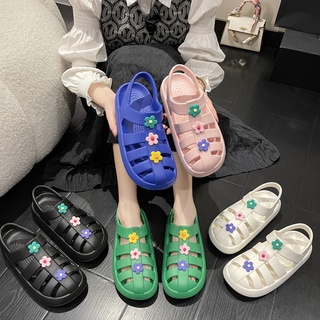 ❤️Giày Sandal Đính Hoa Dễ Thương Thời Trang Cho Nữ