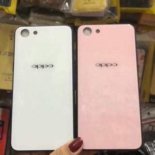 Oppo A83 Ốp lưng viền dẻo lưng kính cao cấp