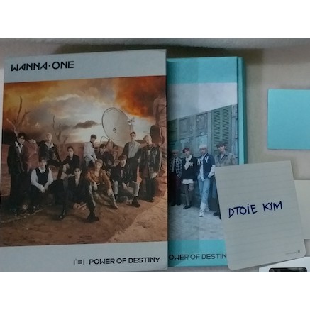 ALBUM WANNA ONE POWER OF DESTINY