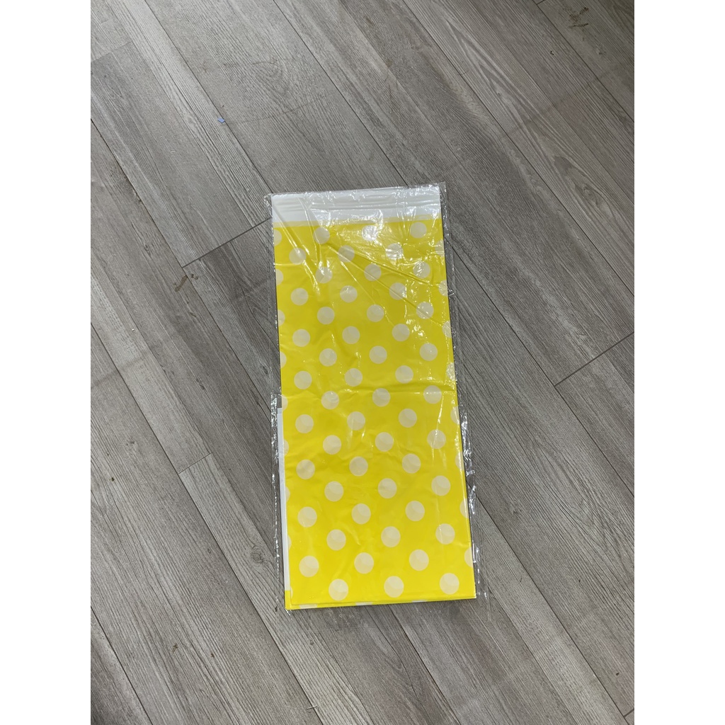 Khăn trải bàn tiệc trang trí sinh sinh nhật cho bé trai bé gái nhiều màu dễ thương HAPPYKID KTBT