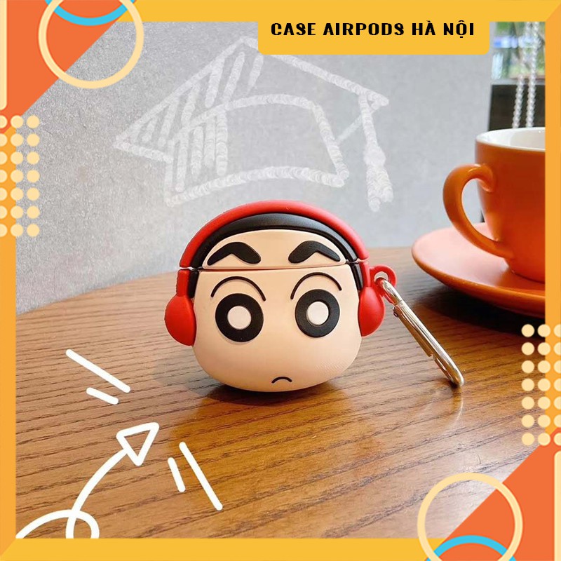 Case Airpods - Ốp Airpods 1/2/3 ( Pro ) - Shin nghe nhạc