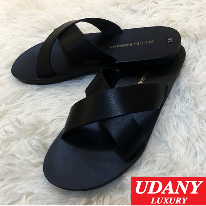 DÉP NAM DA BÒ THÂT - BẢO HÀNH DA 1 NĂM - DÉP DA NAM CAO CẤP - SIÊU BỀN, SIÊU ĐẸP