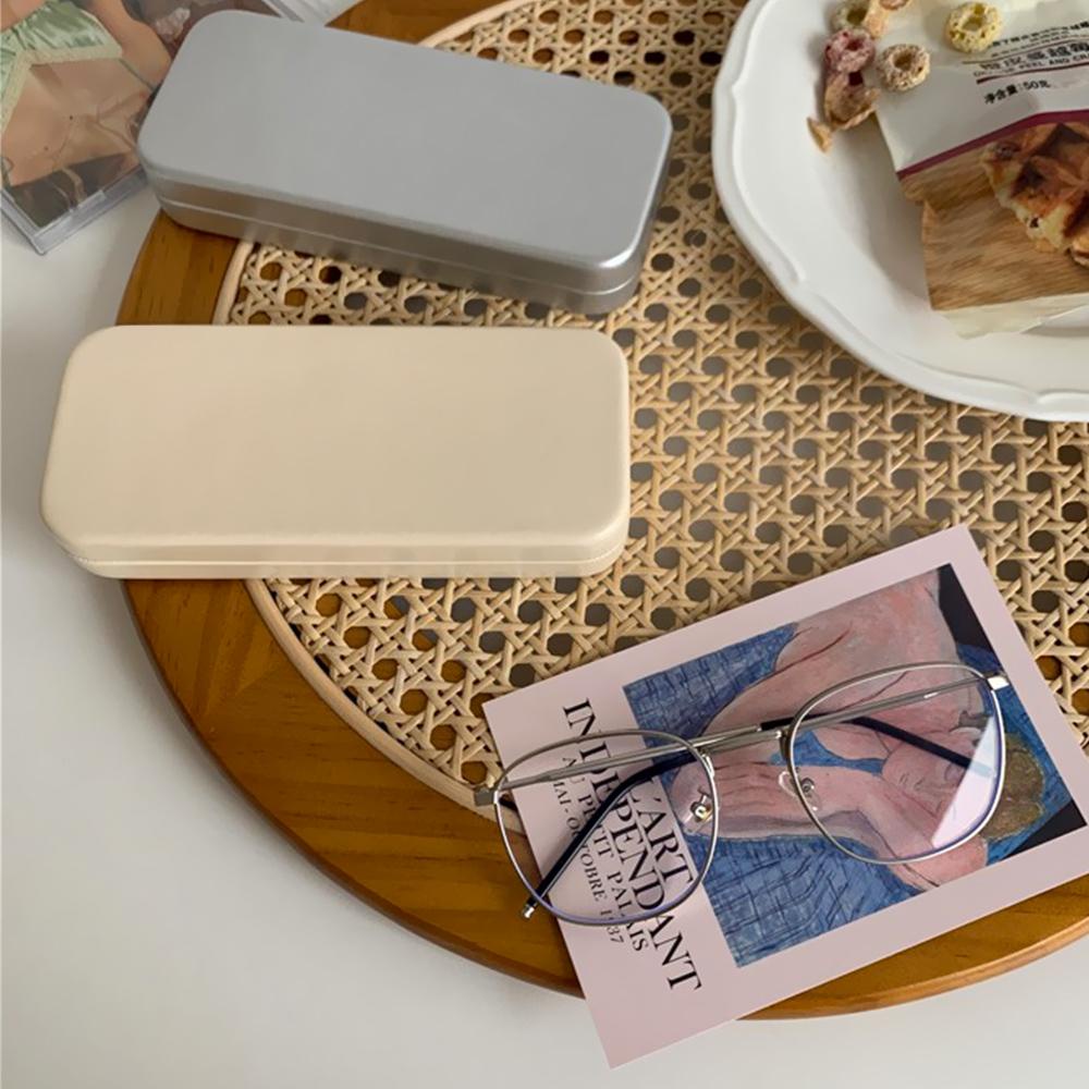 ESPO Hộp Thiếc Đựng Mắt Kính Dạng Nén Thiếc Đơn Giản Mới