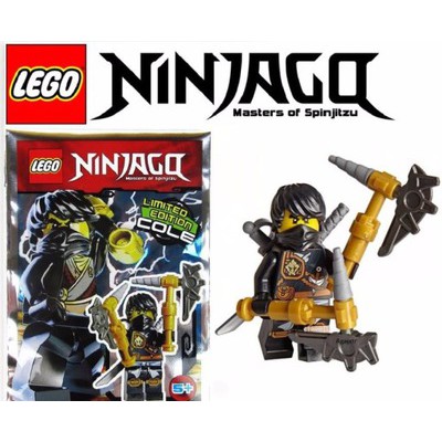 COLE 891611 - LEGO Ninjago Limited Edition  - Foil Pack - Nhân vật COLE pack #2