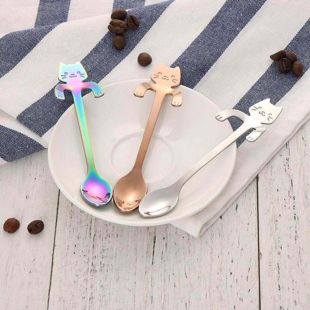 1 / 2 Muỗng Hình Mèo Dễ Thương