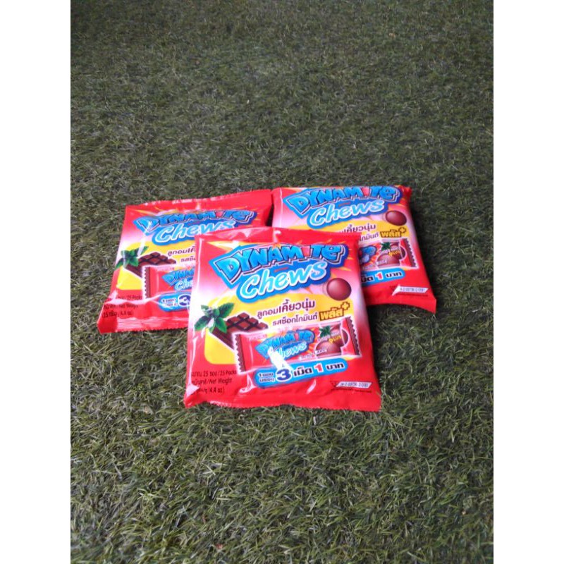 "Siêu ngon" kẹo 3 viên chew DYNAMITE Thái Lan