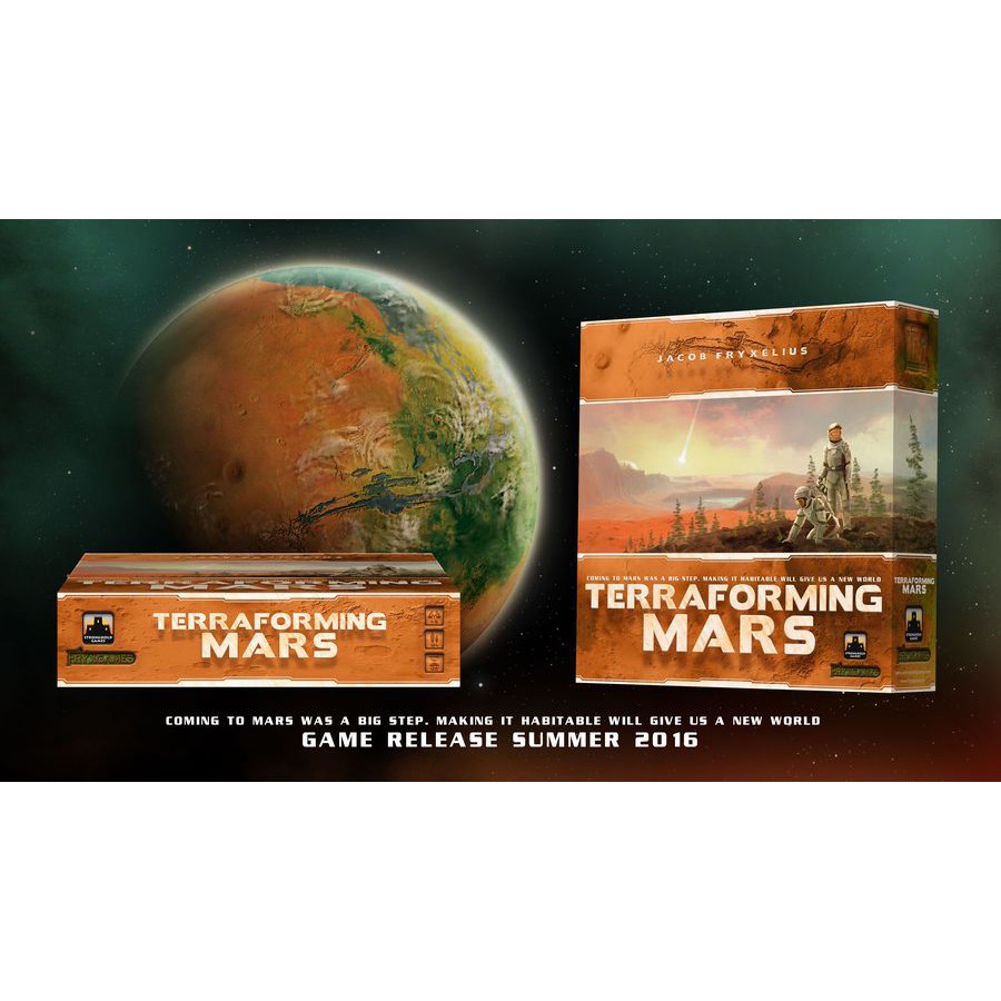 Trò chơi TERRAFORMING MARS BoardGame, chính hãng US