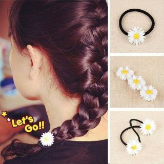 Dây buộc tóc hoa cúc họa mi