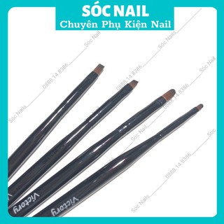 Cọ Đắp Gel , Cọ Vẽ Hoa Hàng Xịn Sẵn Bản Tròn , Bản Vuông , Bản Xéo ,Cọ Hoa Cúc Victory