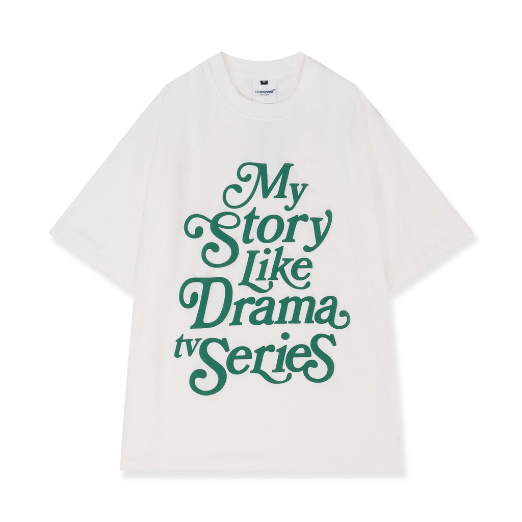 Áo Thun Unisex N7 Newseven My Story Like Drama phông tay lỡ nam nữ form rộng Local Brand