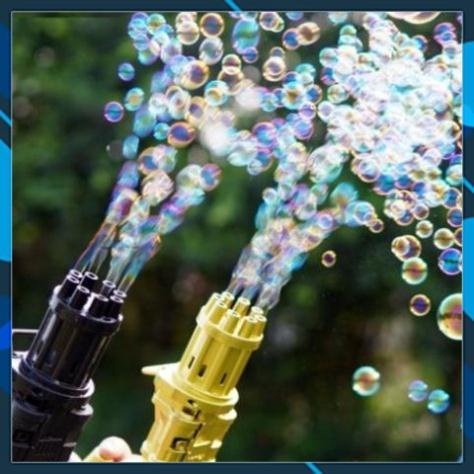 (Siêu giảm giá) Súng Bắn Bong Bóng 8 Nòng Siêu Mạnh