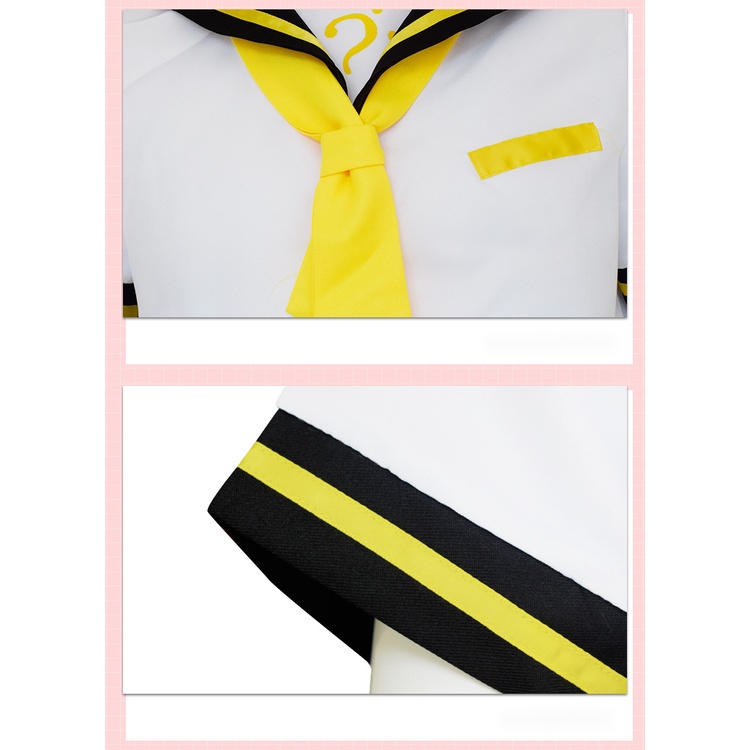 Trang Phục Hóa Trang Anime VOCALOID Crypton Future Media Kagamine Rin / Len Phục Hồi Hoàn Hảo Cho Nữ