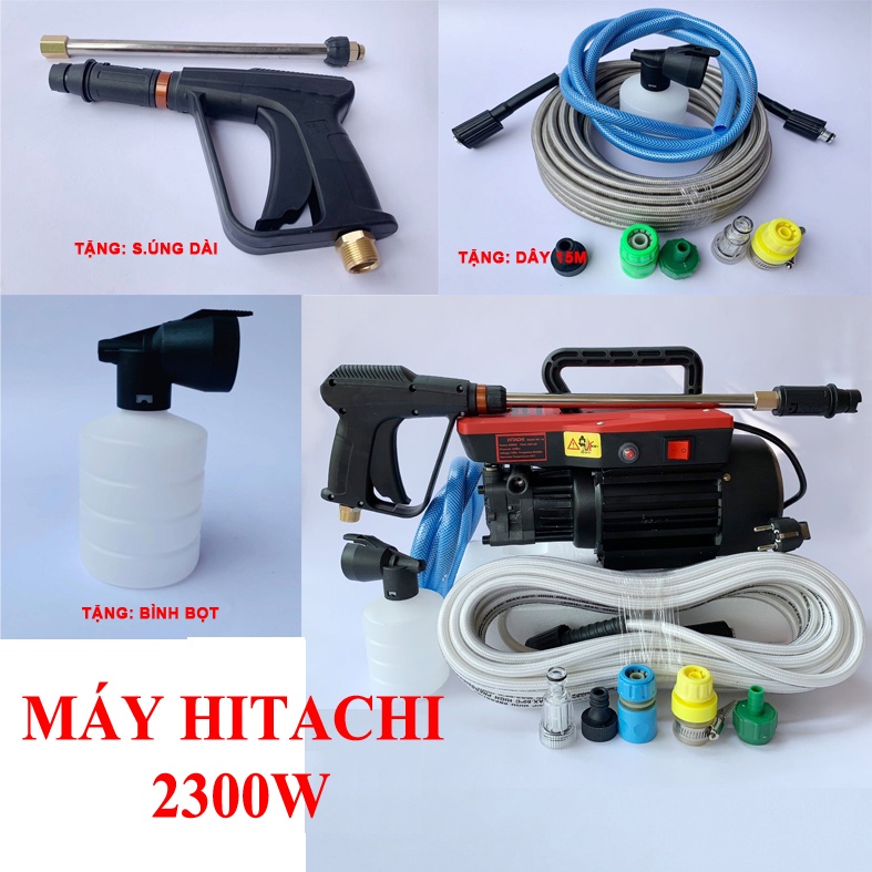 MÁY RỬA XE GIA ĐÌNH HI TA CHI 2300W
