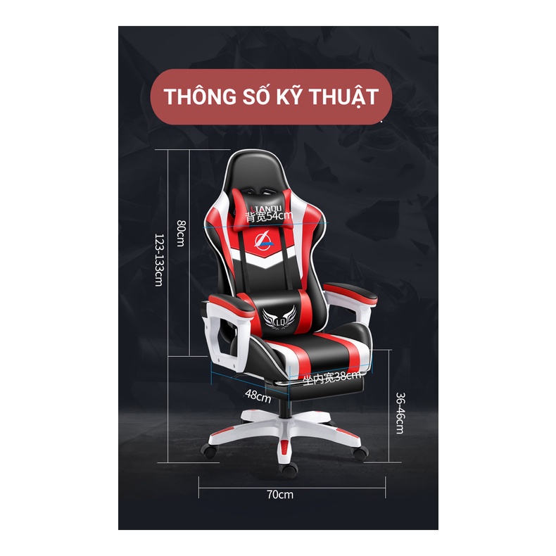 Ghế Xoay Văn Phòng, Làm Việc Công Thái Học Thư Giãn Bảo Vệ Cột Sống Resdani CTH-312