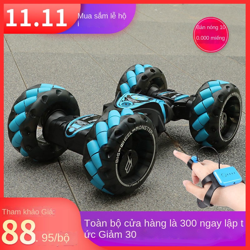 ✤Lái xe bốn bánh cử chỉ cảm ứng biến dạng điều khiển từ xa xe đua đồ chơi trẻ em ô tô đồ chơi cậu bé ô tô địa hình ô tô