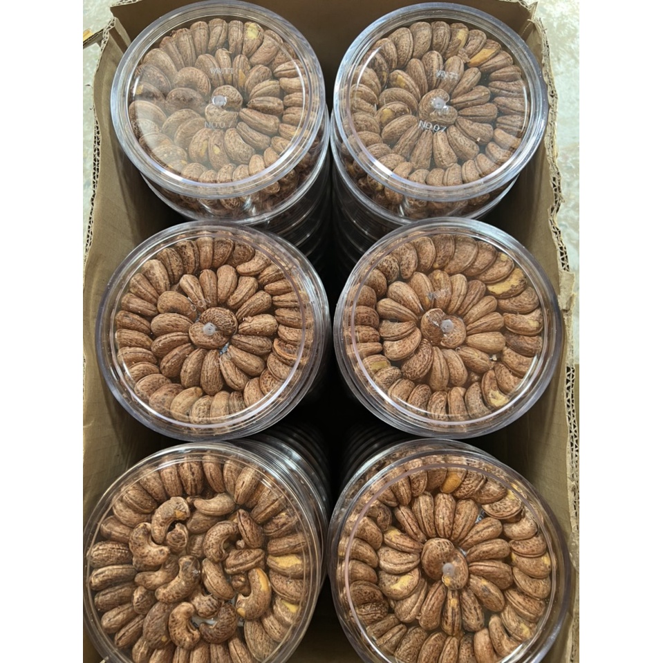 500G ĐIỀU RANG MUỐI NGUYÊN HẠT XẾP HOA HÀNG XUẤT KHẨU NGON TRÊN TỪNG HẠT