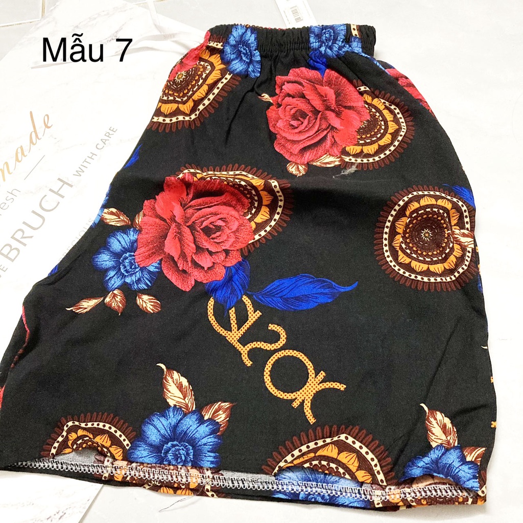 Quần đùi nữ từ 50-55kg vải lanh tole - Quần short nữ - QU26