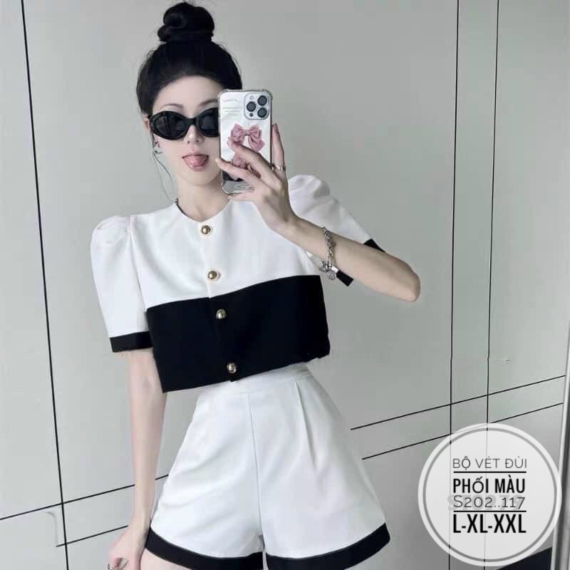 Set Bigsize 55-90kg hack dáng đi chơi, đi du lịch mặc nhà đều được