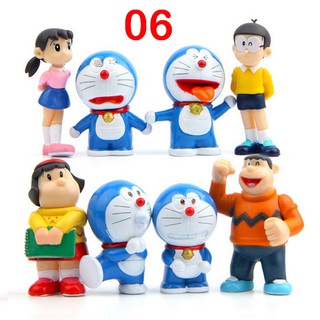 🎉 Set 8 Mô Hình Doraemon 06 🎉