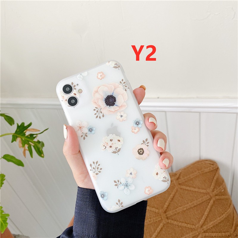 Flower Case Oppo A33 2020 A54 A53 2020 Reno4 A92 A52 A72 A5 A9 2020 A12 A5S A7 A3S A12E A31 A1K A37 F9 F9pro Soft TPU Phone Cover | BigBuy360 - bigbuy360.vn