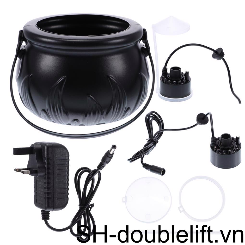 [doublelift Vn] Đèn LED Hình Phù Thủy Thay Đổi Màu Sắc Trang Trí Không Khí Cho Lễ Halloween