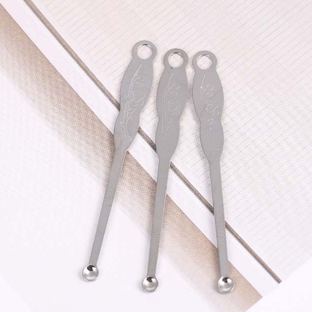 1 Cây lấy ráy tai bằng thép loại 1 hàng đẹp lấy dễ lấy róc 6cm