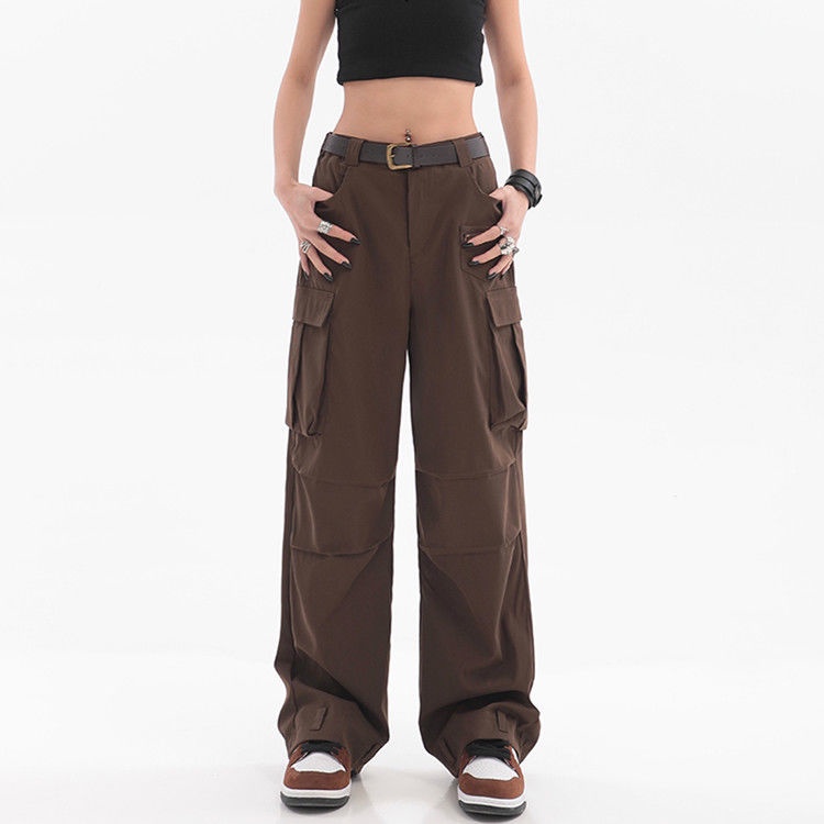 Quần Dài Ống Rộng Phong Cách Hip Hop Đường Phố Thời Trang Mùa Hè Cho Nam Và Nữ