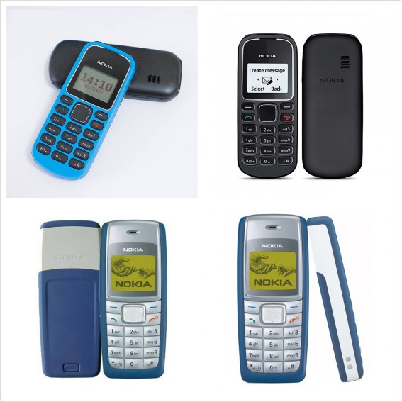 ĐIỆN THOẠI NOKIA 1110i - 1280 - 1202 MAIN ZIN, VỎ MỚI, PHÍM MỚI (PK MUA KÈM) [HCM]