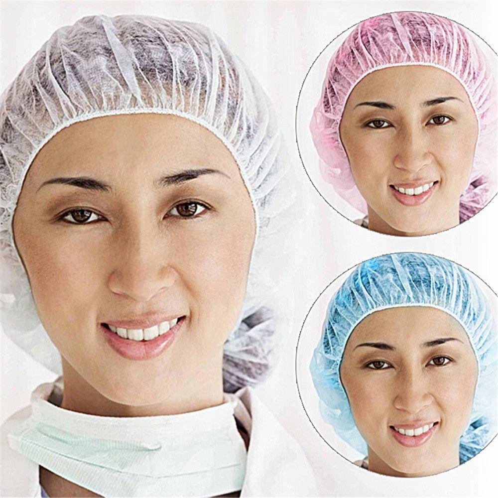 Set 100 Mũ Lưới Trùm Tóc Chống Bụi Bẩn Tiện Dụng