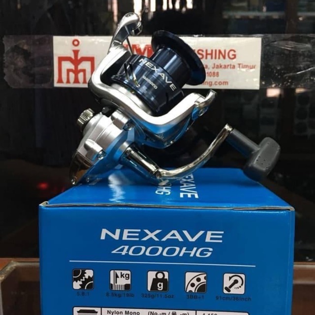 Máy Shimano Nexave 4000-5000-6000 đồ câu cá