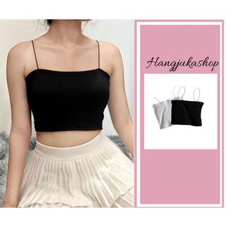ÁO CROPTOP HAI DÂY SỢI BÚN