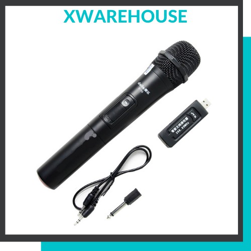 [Mã ELHACE giảm 4% đơn 300K] Micro karaoke không dây Daile V10 chính hãng dùng cho amply, loa thùng, tivi,...