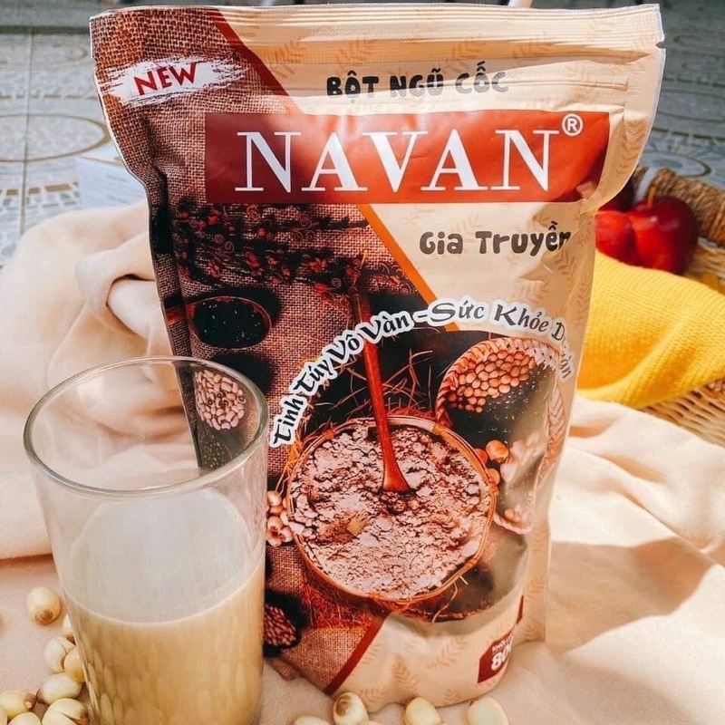 Ngủ Cốc NAVAN ,Ngủ Cốc 7 vị ,tốt cho mẹ bầu, giúp lợi sửa, bịch 800gram,tôngkhominhnguyen