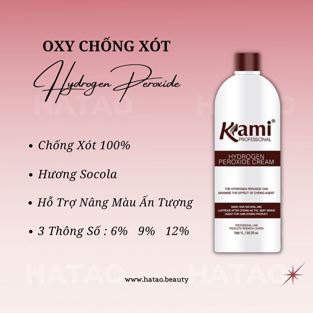 Oxy Kami hương socola chống xót chai 1000ML