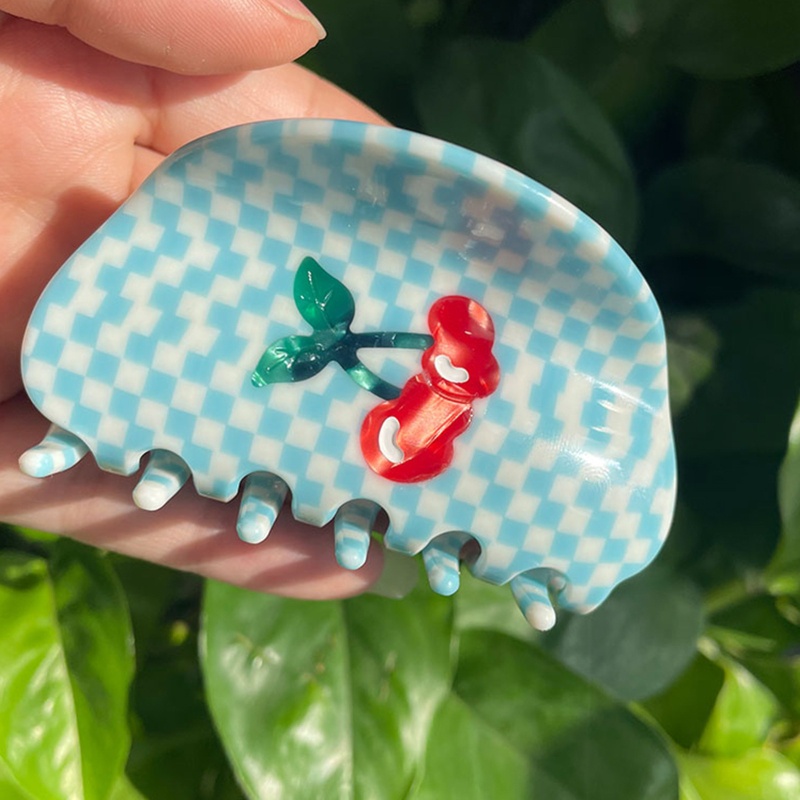 Băng Đô Cài Tóc In Họa Tiết Cherry Dễ Thương Thời Trang Mùa Hè Cho Nữ