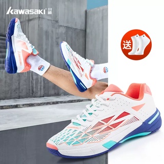 Giày Cầu Lông Kawasaki K-567 Mới Chuyên Nghiệp Nhẹ Thoáng Khí Chống Trơn Trượt Giảm Sốc Giày Thể Thao Nam Nữ