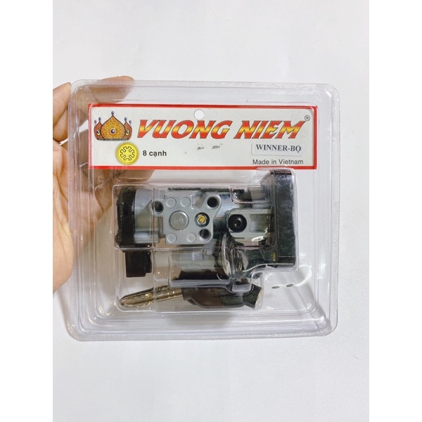 Bộ ổ khoá 8 cạnh Winner 150 Win V1 hàng Vương Niệm cao cấp, chống bẻ khoá