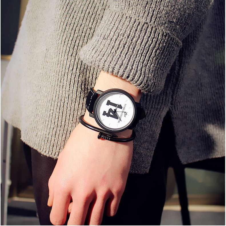 Đồng hồ Nam Nữ 1314 ulzzang M07