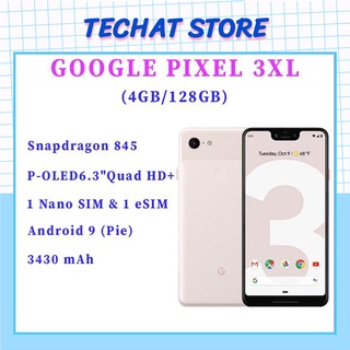 [SALE GIÁ SỐC] Điện thoại Google Pixel 3XL nguyên bản, chính hãng đẹp như mới 98,99% - TeChat