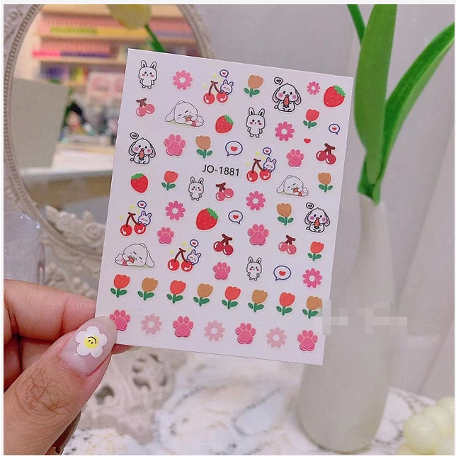 Sticker trang trí nail JO1881