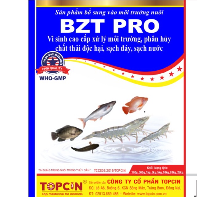 Vi sinh đáy cao cấp BZT PRO
