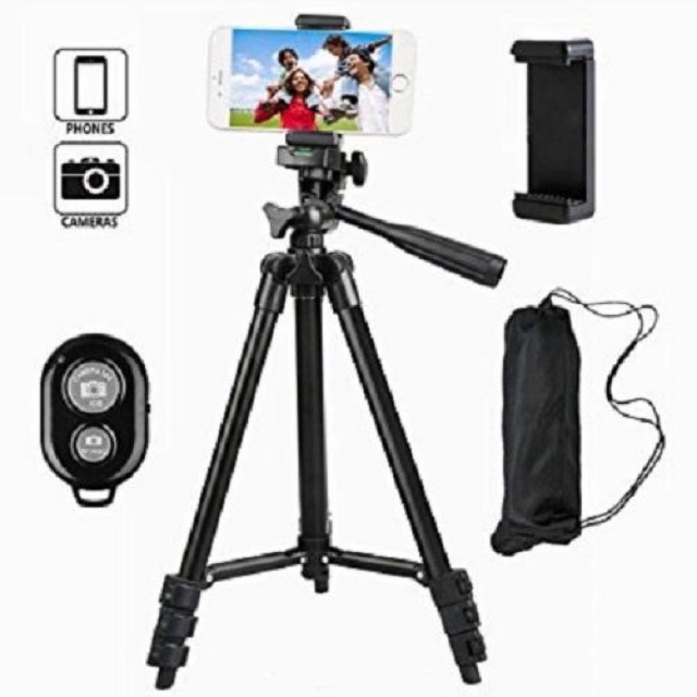 Gậy Chụp Hình Tripod 3120 Tặng Kèm Remote điều khiển - Mẫu Mới Cao Cấp