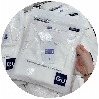 Sơ mi GU túi zip cho nữ ....,.