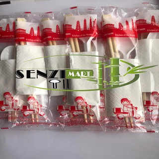 [Combo 4 in 1] Set đũa ăn dùng 1 lần (500 Set/1 thùng) chất lượng cao cấp