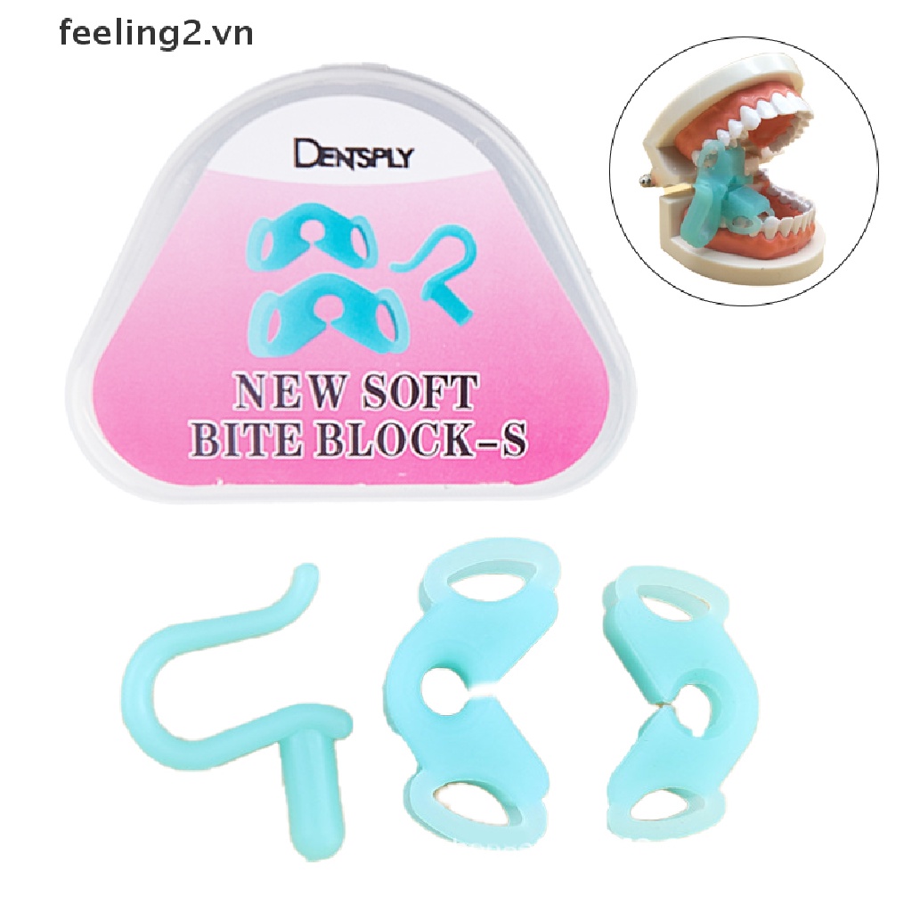 1 Khối Silicon Mềm Chặn Miệng Má Hồng Chuyên Dụng Trong Nha Khoa